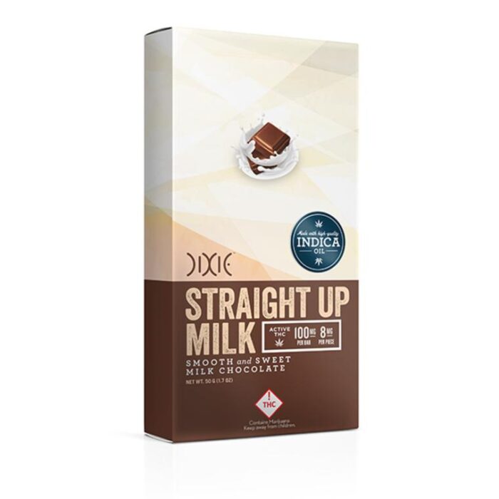 Dixie - Milk Chocolate - Indica - 100mg - Image 1