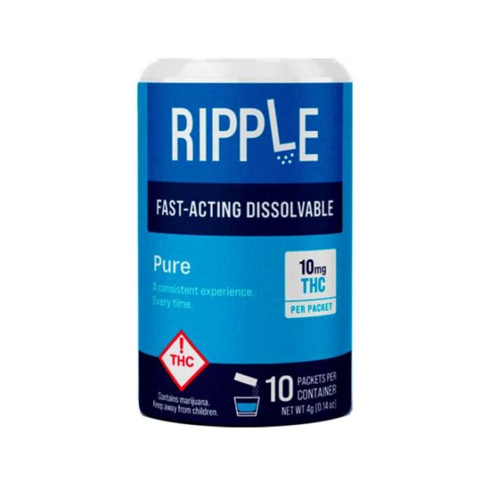 Ripple - Dissolvable - Pure - Hybrid - THC 100mg - Image 1