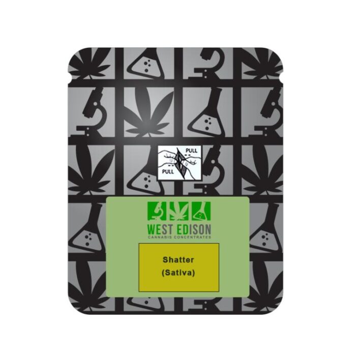 West Edison - Shatter - Sativa - 1g - Image 1