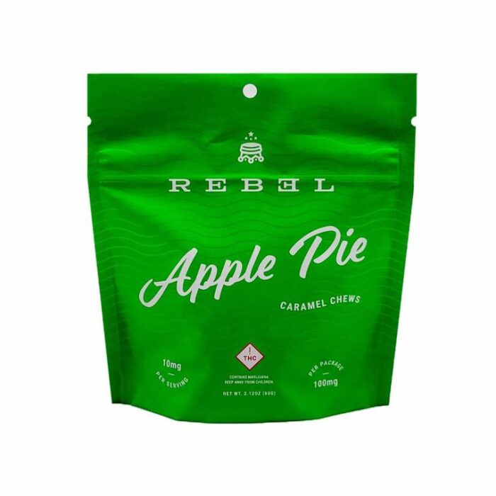 Rebel - Apple Pie Caramels - Hybrid - 100mg - Image 1