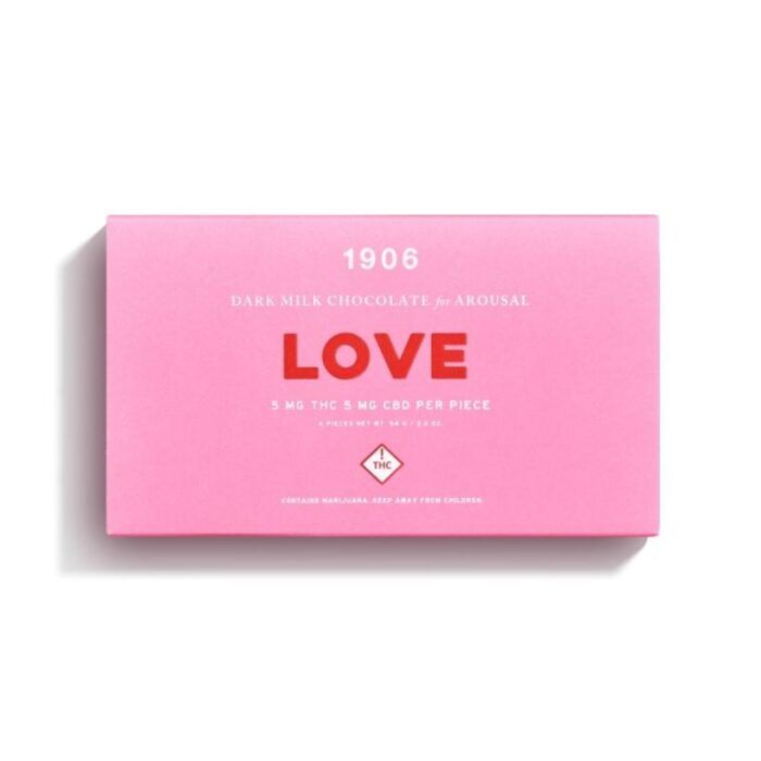 1906 - High Love 6-Pack - Chocolates - CBD 30mg - Image 1