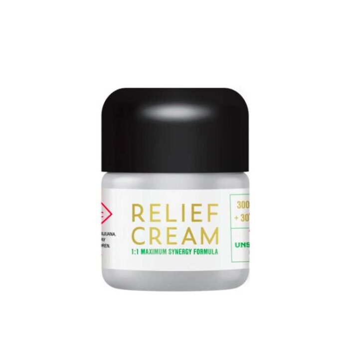 Escape Artists - Unscented Cream - 1:1 CBD:THC 300mg - Image 1