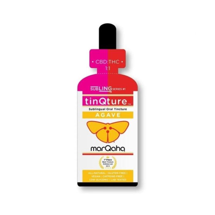 Marqaha - TinQture Agave - 1:1 100mg - Image 1
