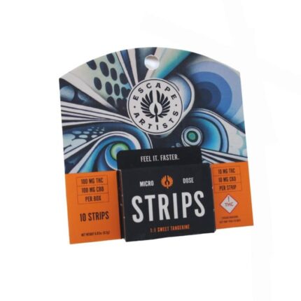 Escape Artists - Speed Strips - 1:1 Tangerine 100mg