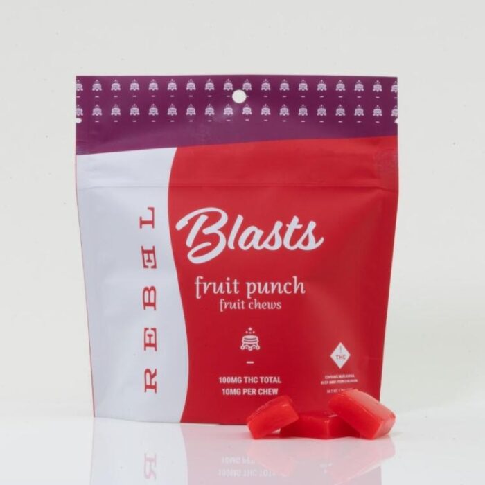 Rebel - Blasts - Fruit Punch 100mg - Image 1