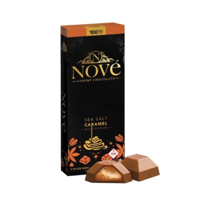 Nove - Chocolate - Sea Salt Caramel 100mg - Image 1