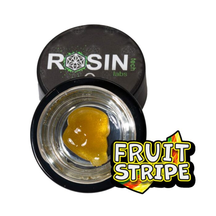 Rosin Tech Labs x SOURS - Fruit Stripe L.Rosin 1g - Image 1