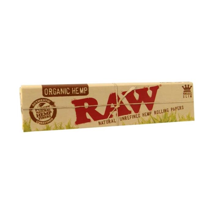 RAW Organic Hemp Papers King Size Slim - Image 1