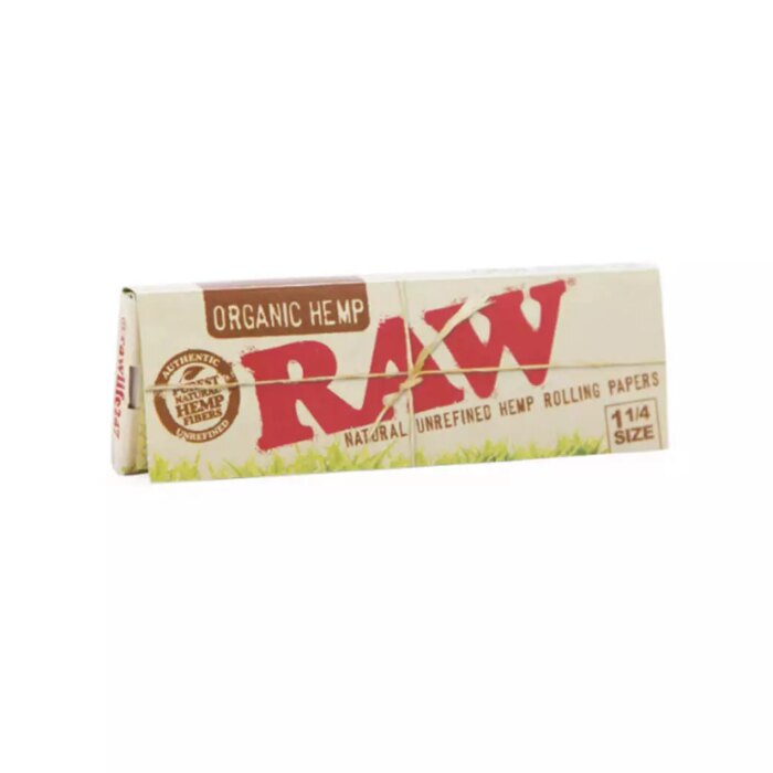 product_57cb206b-650f-4c9d-9d1f-7f8b144c6554 RAW Organic Hemp Papers 1 1/4" - Image 1
