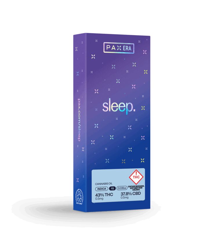product_5b631765-05e7-4974-8e63-58ddf37c4ca8 Pax High Purity Distillate Pod Indica Sleep 1g - Image 1