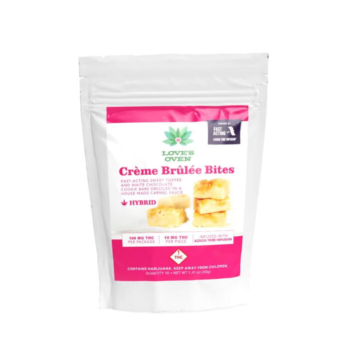cremebrulee Love's Oven Bar Creme Brulee 100mg - Image 1