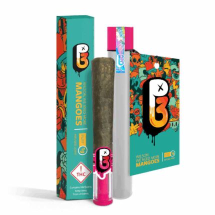 P3 Infused Pre-Roll Hybrid Wilson We Need More Mangoes 1g
