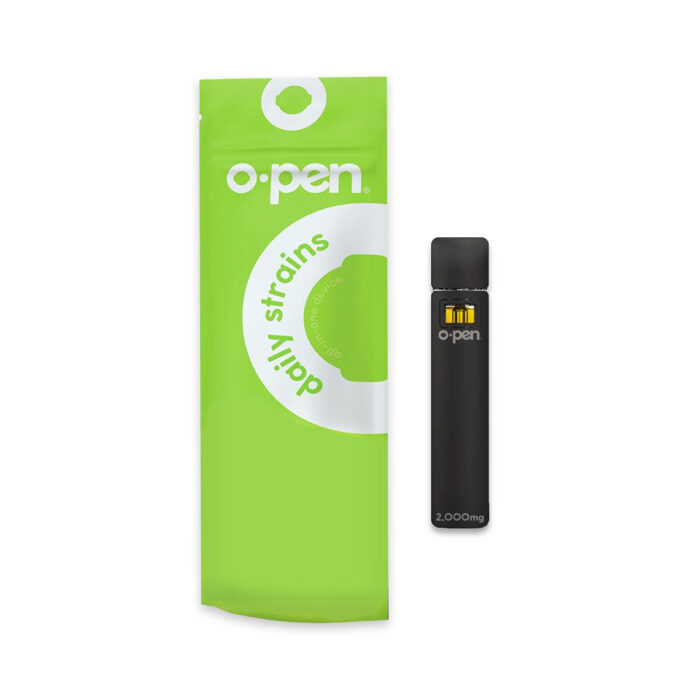 O.pen-daily-strains-new-stock O.Pen Daily Strains Disposable Euphoric Hybrid Watermelon Delight 1g - Image 1