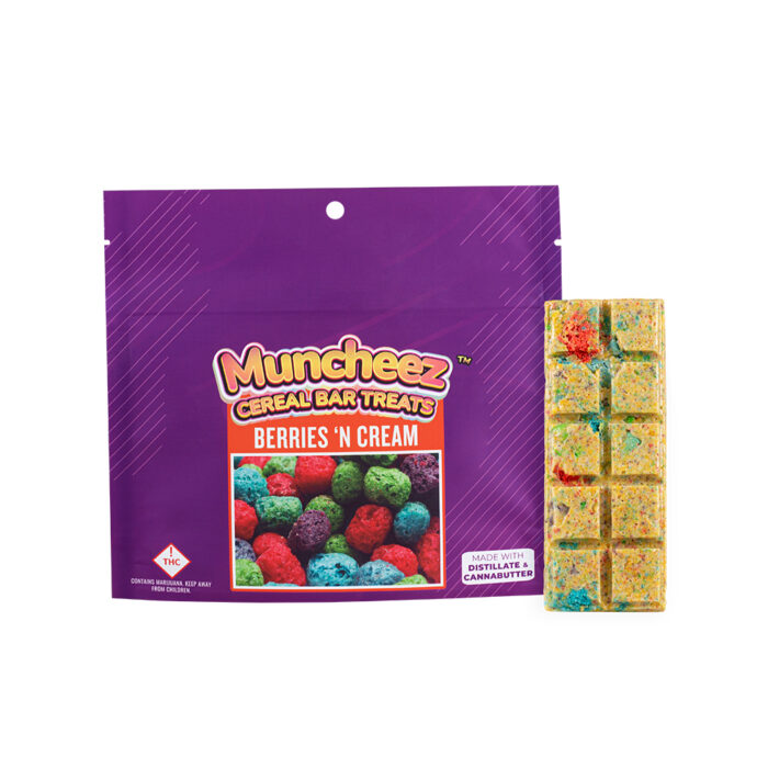 Muncheez Baked Goods Berries N Cream 100mg - Image 1