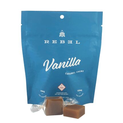 Rebel Chews Vanilla Caramel 100mg