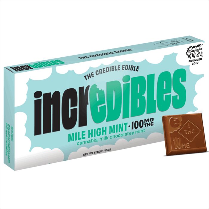 Incredibles Chocolate Mile High Mint 100mg - Image 1