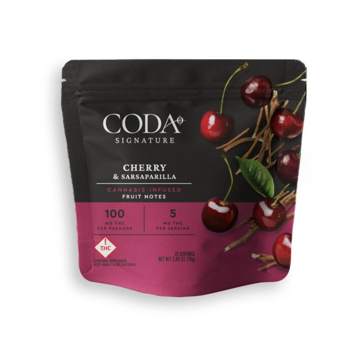 Coda Fruit Notes Cherry Cola 100mg - Image 1
