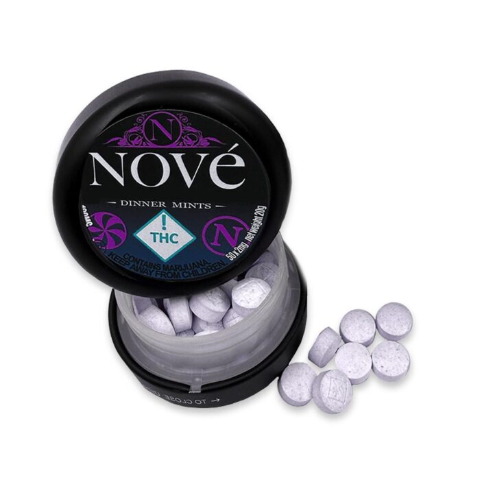 Nove Dinner Mints Lavender Lemonade 100mg - Image 1