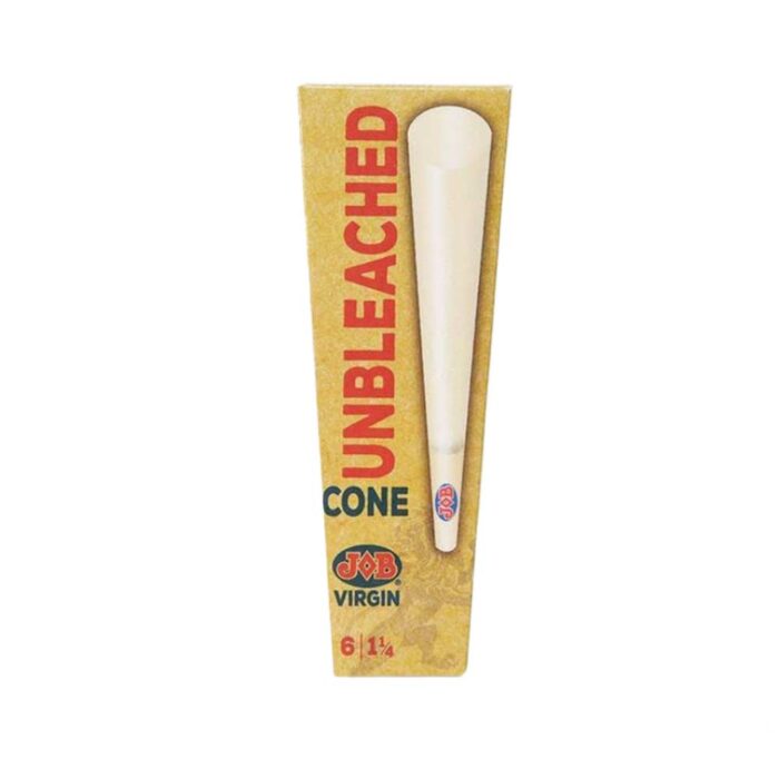 JOB Unbleached 1 1/4" Cones 6pk - Image 1