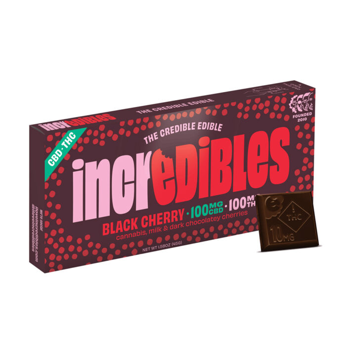 Incredibles Chocolate 1:1 Black Cherry 100mg - Image 1