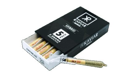 Kaviar Mini Infused Pre-Roll 5pk Sativa Kiwi Juice 3g