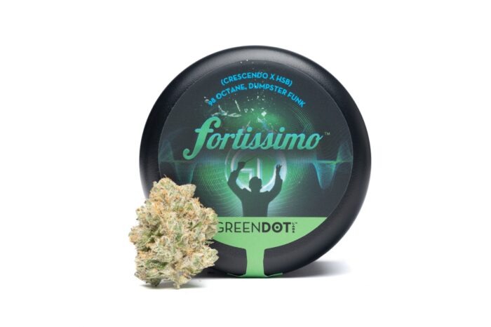 Green Dot Labs Prepacked Flower 3.5g Fortissimo 3.5g - Image 1