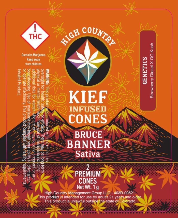 High Country Infused Pre-Roll 2pk Sativa Morning Dew 1g - Image 1