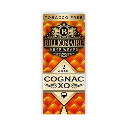 Billionaire Hemp Wraps Cognac XO 2pk
