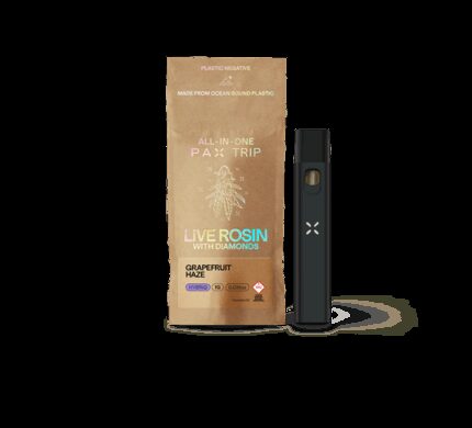 Pax Trip Live Rosin Diamond AIO Hybrid Grapefruit Haze 1g