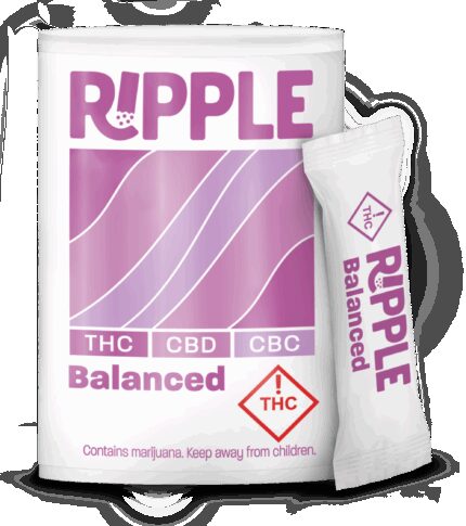 Ripple Quick Dissolves 1:1 Balanced CBD:THC 75mg