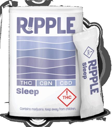 Ripple Quick Dissolves 2:1 Sleep THC:CBN 100mg