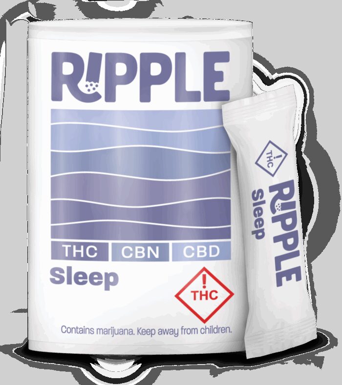 Ripple Quick Dissolves 2:1 Sleep THC:CBN 100mg - Image 1
