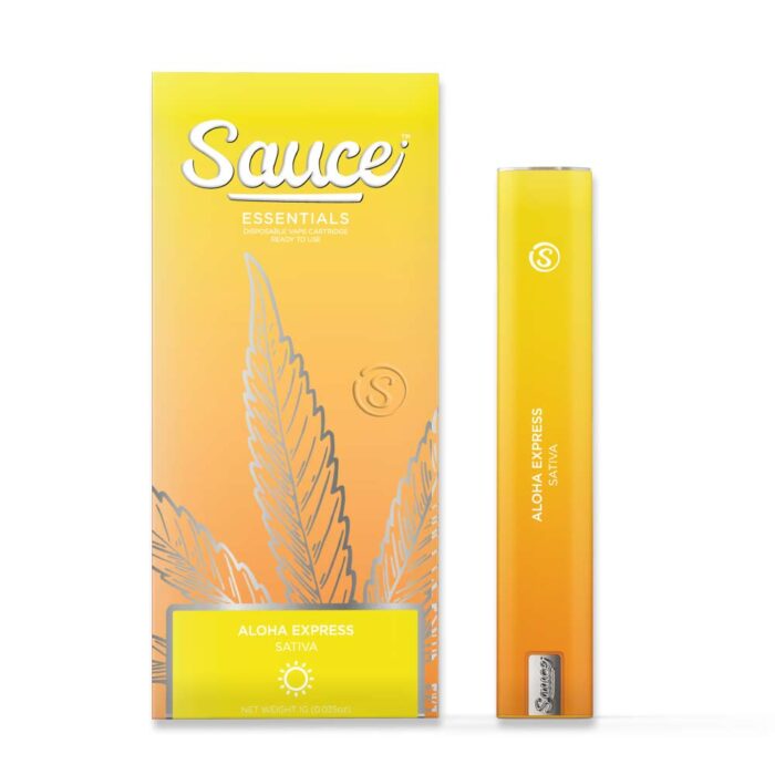 product_3f18de69-d6b0-47bb-bf28-a7d23eb745cc Sauce Live Resin Disposable Sativa Aloha Express 1g - Image 1