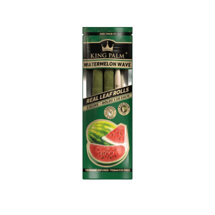 King Palm Slim Watermelon Wave 2pk