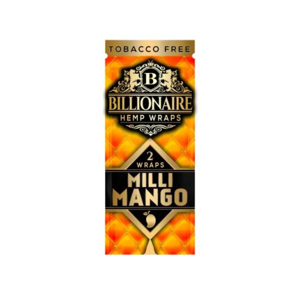 Billionaire Hemp Wraps Milli Mango 2pk