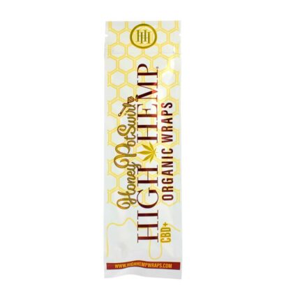 High Hemp Organic Wraps Honey Pot Swirl 2pk