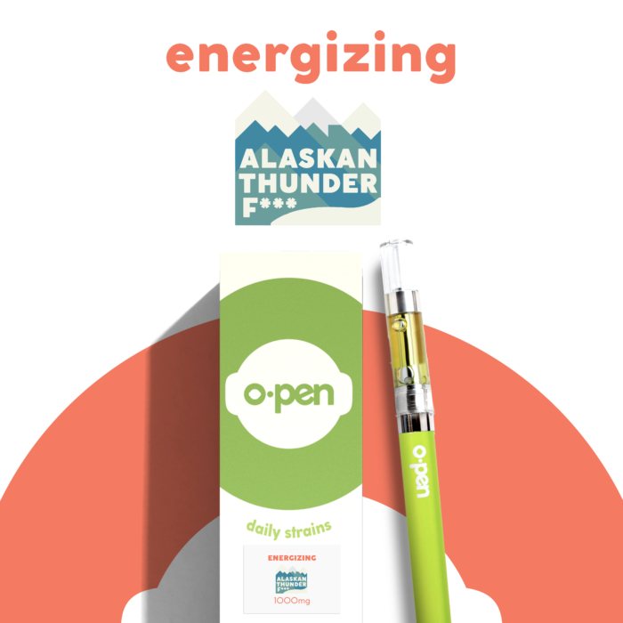 O.Pen Daily Strains Cart Energizing Sativa Alaskan Thunder F*** 1g - Image 1