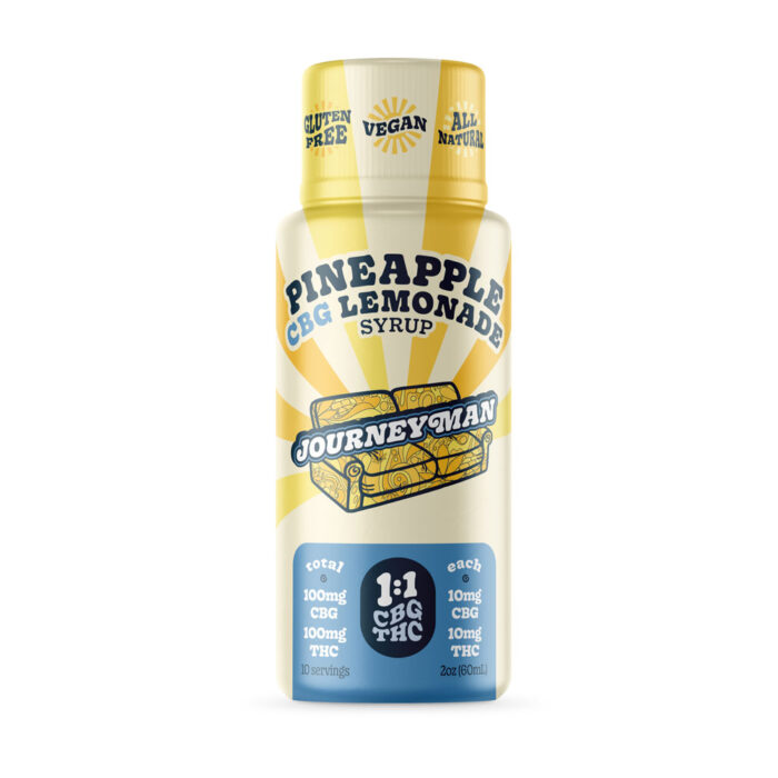 Journeyman Hash Rosin Drink Pineapple Lemonade 100mg - Image 1