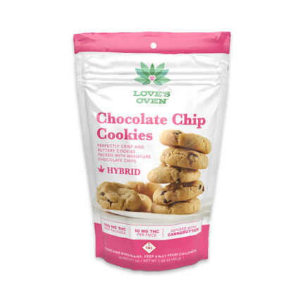 Love's Oven Chocolate Chip Cookies 100mg