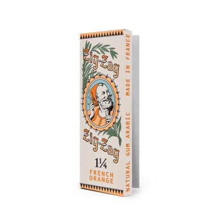 Zig Zag French Orange Papers 1 1/4"