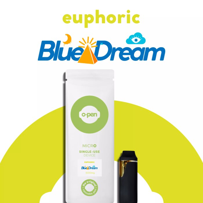 O.Pen Daily Strains AIO Euphoric Hybrid Blue Dream 1g - Image 1