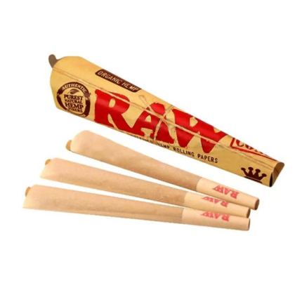 RAW Classic King Size Cones 3pk