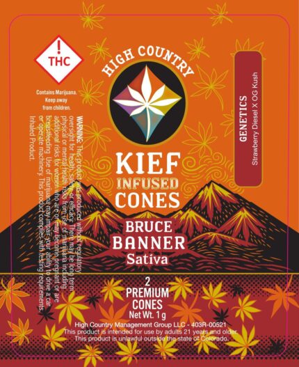 High Country Infused Pre-Roll 2pk Sativa Morning Dew 1g