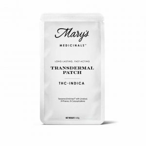 Mary’s Medicinals – Patch – Indica – THC 20mg