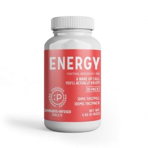 Pressie – Energy 10mg 10-pack – Sativa – 100mg
