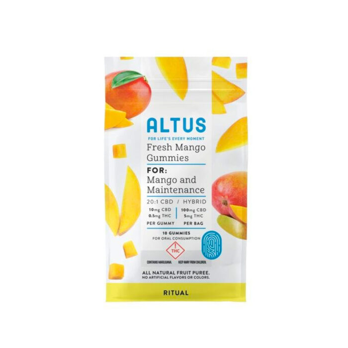 Altus - Gummies - 20:1 Mango 5mg - Image 1