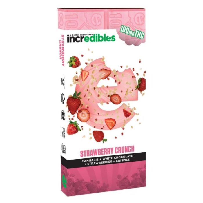 Incredibles - Bar - Strawberry Crunch 100mg - Image 1