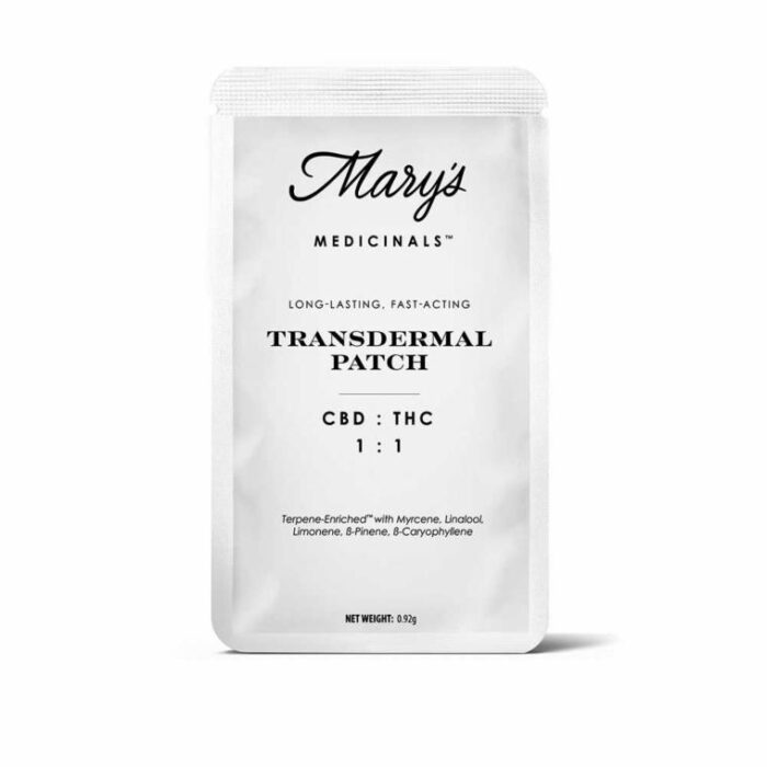 part-358833-1.jpg Mary's Medicinals - Patch - 1:1 CBD:THC 10mg - Image 1