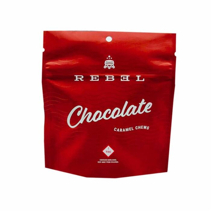 Rebel - Chocolate Caramels - Hybrid - 100mg - Image 1