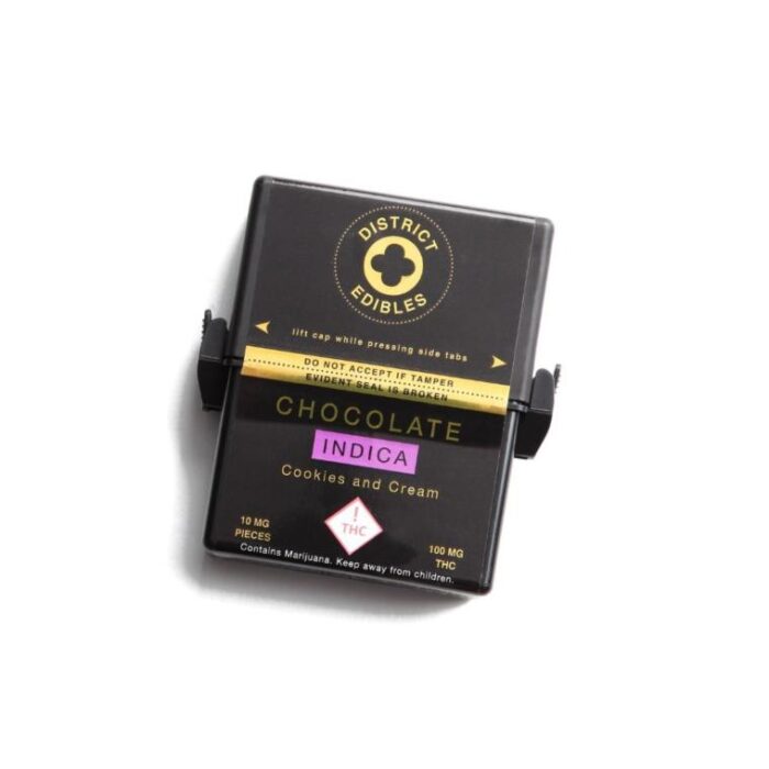 part-394495-1.jpg District - Chocolate - Cookies & Cream 100mg - Image 1